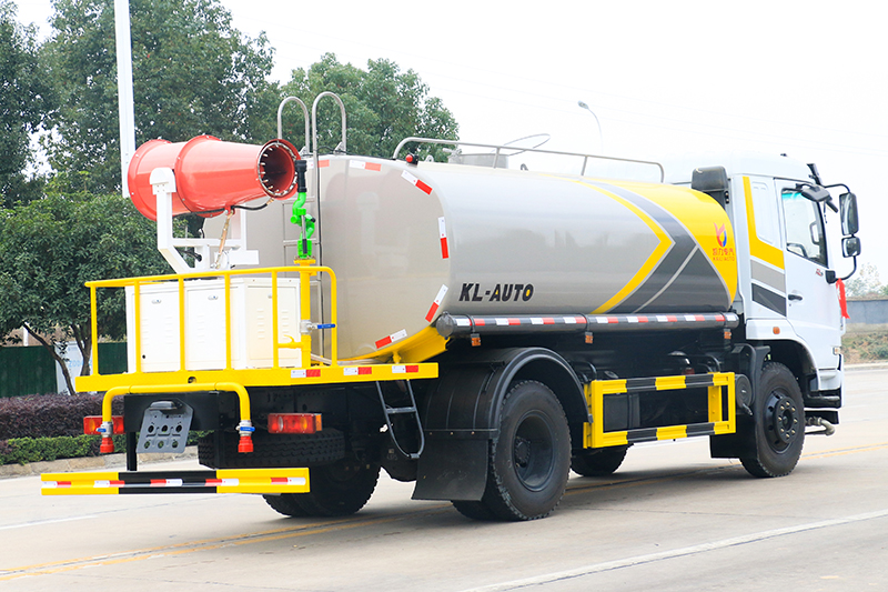 东风华神KL5抑尘车(圆罐）（12方）（30米雾炮）