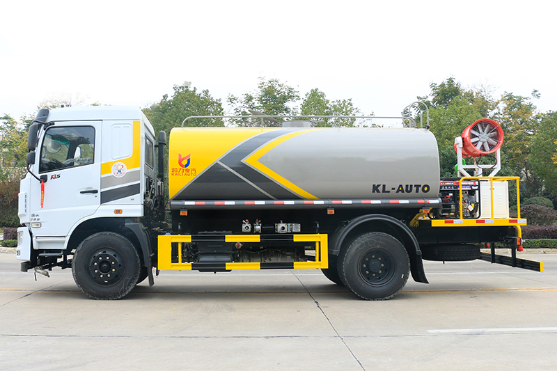 东风华神KL5抑尘车(圆罐）（12方）（30米雾炮）