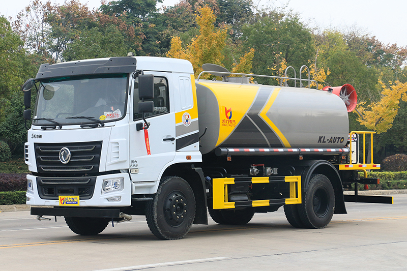 东风华神KL5抑尘车(圆罐）（12方）（30米雾炮）