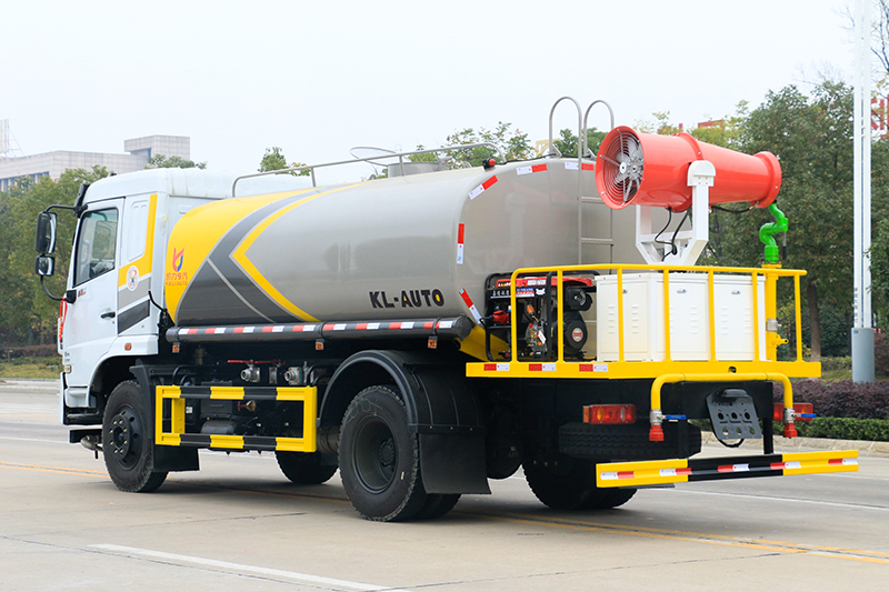 东风华神KL5抑尘车(圆罐）（12方）（30米雾炮）
