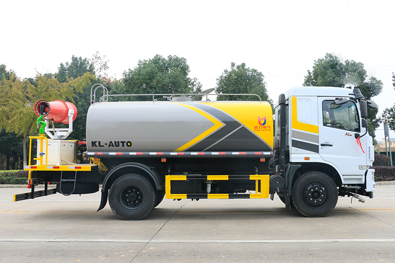 东风华神KL5抑尘车(圆罐）（12方）（30米雾炮）